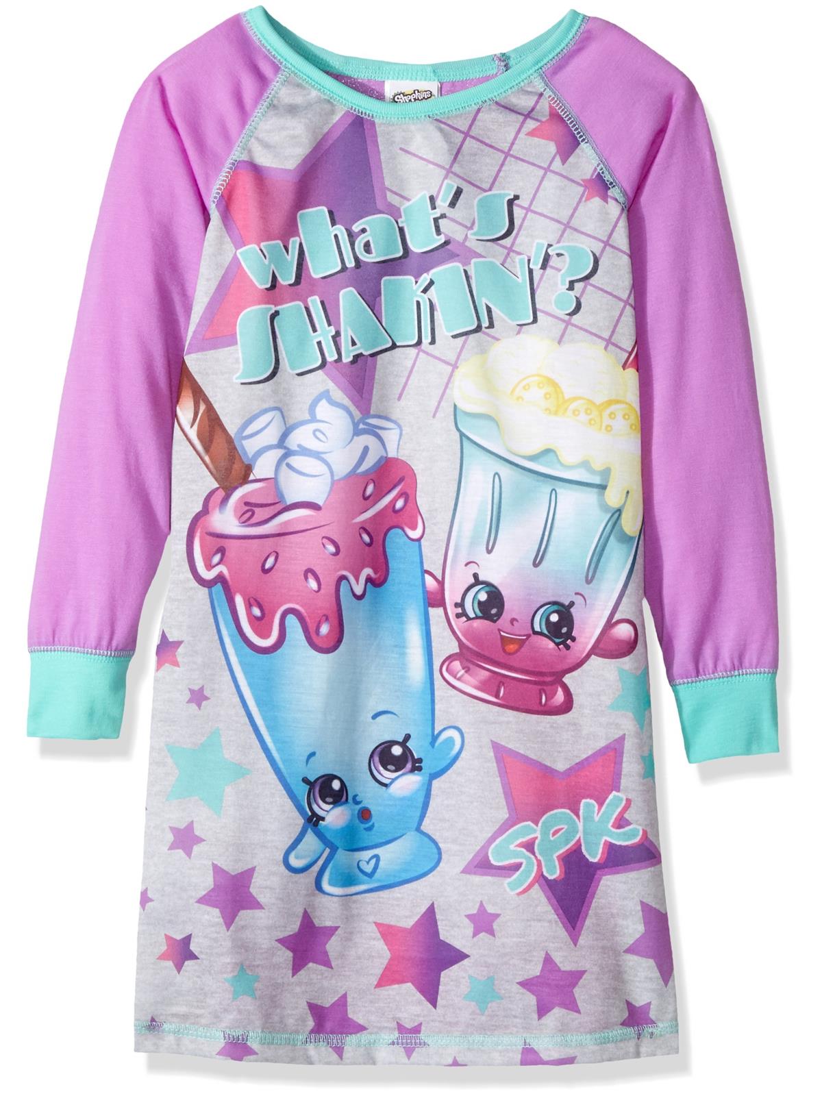 Intimo Shopkins Holiday Pajamas for Girls Long Sleeve and Pants Christmas  Set