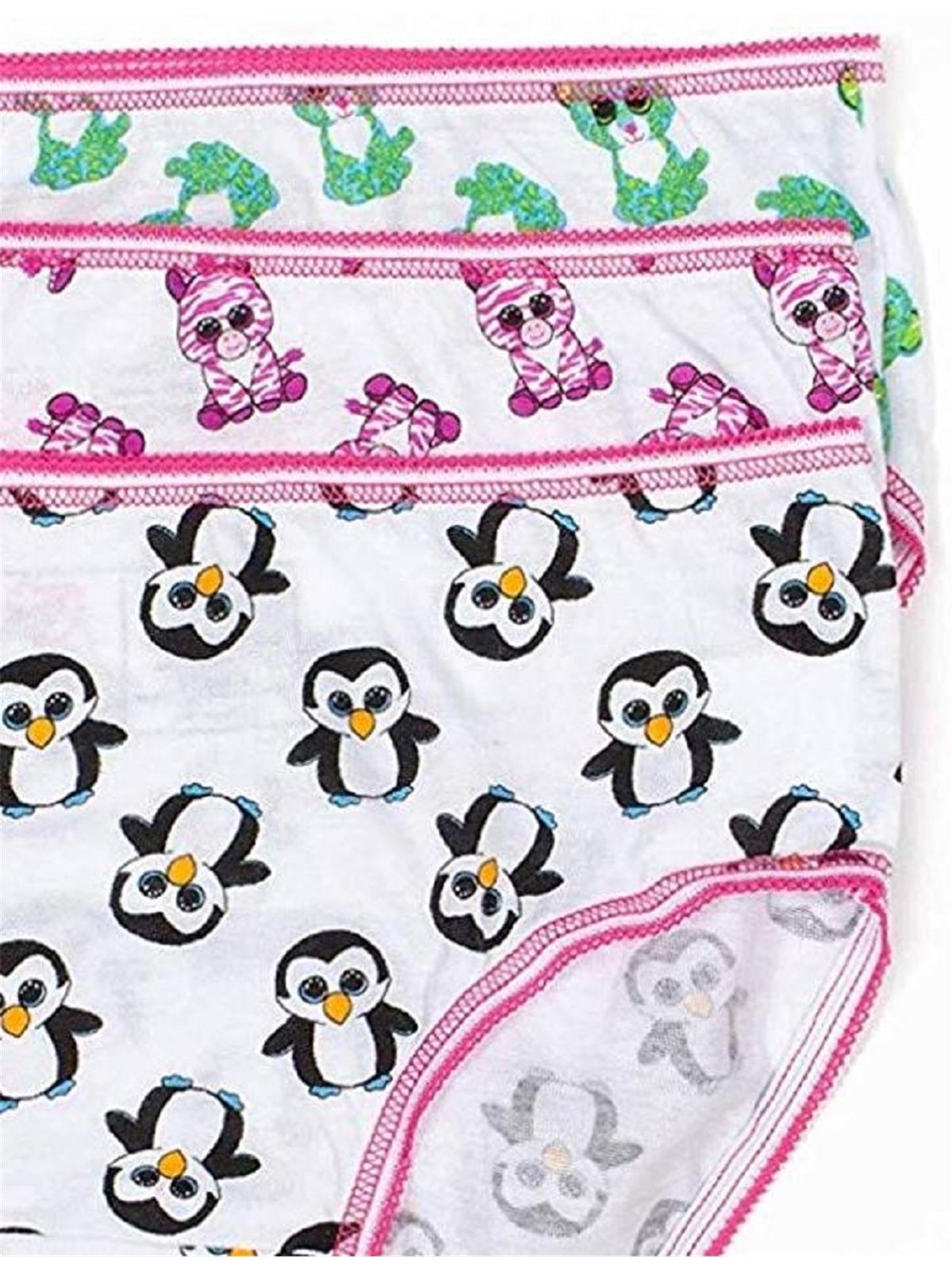 TY Big Girls's Beanie Boo's 6 Pack Brief Underwear – Premium Apparel Shop