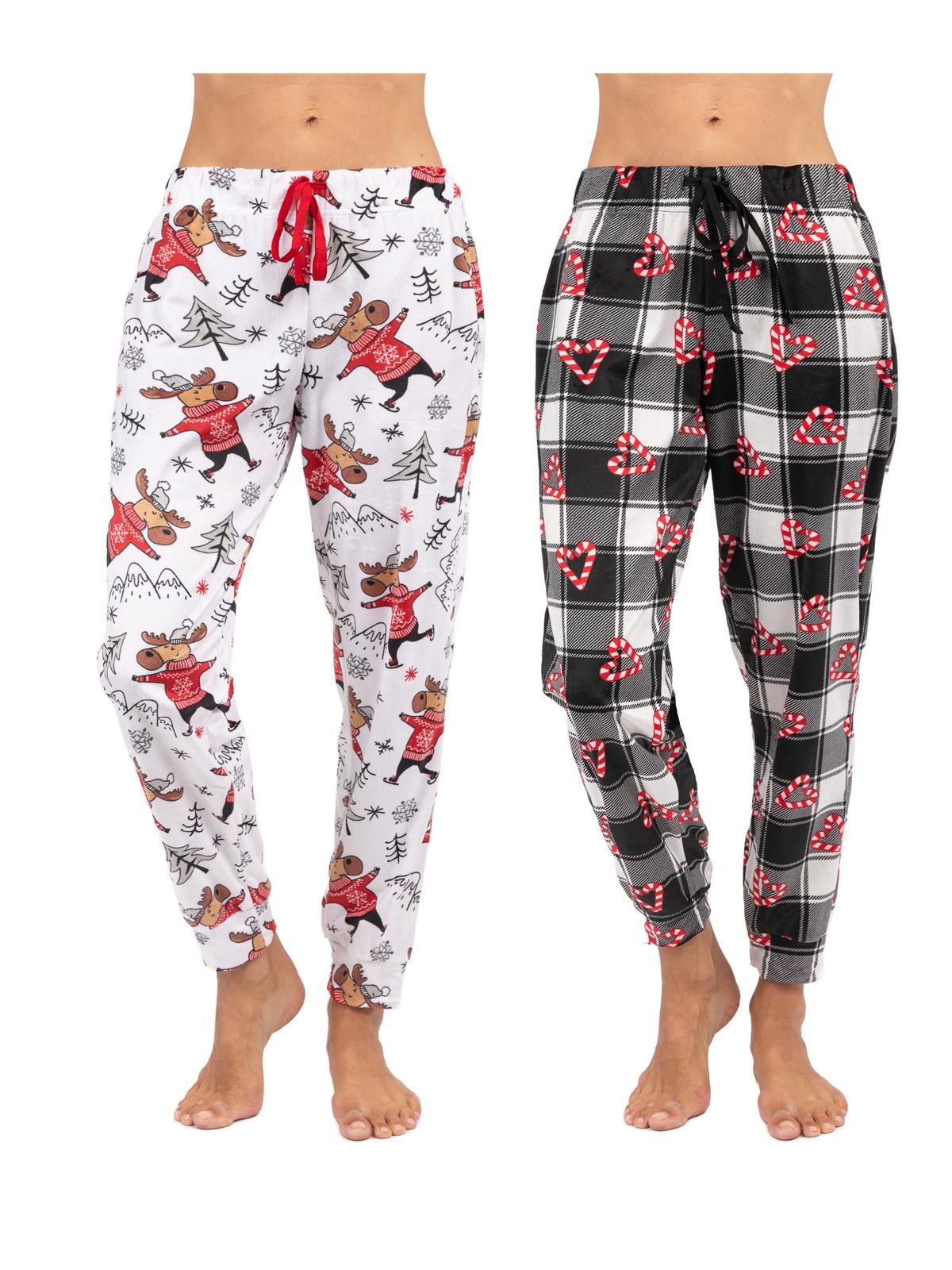 Women's Christmas Pajama Jogger Pants