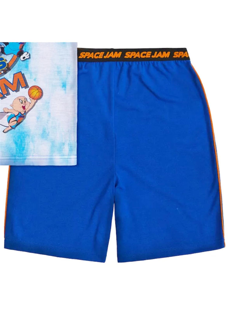 Space Jam Boys' Pajama, 2 Piece Sleepwear Set