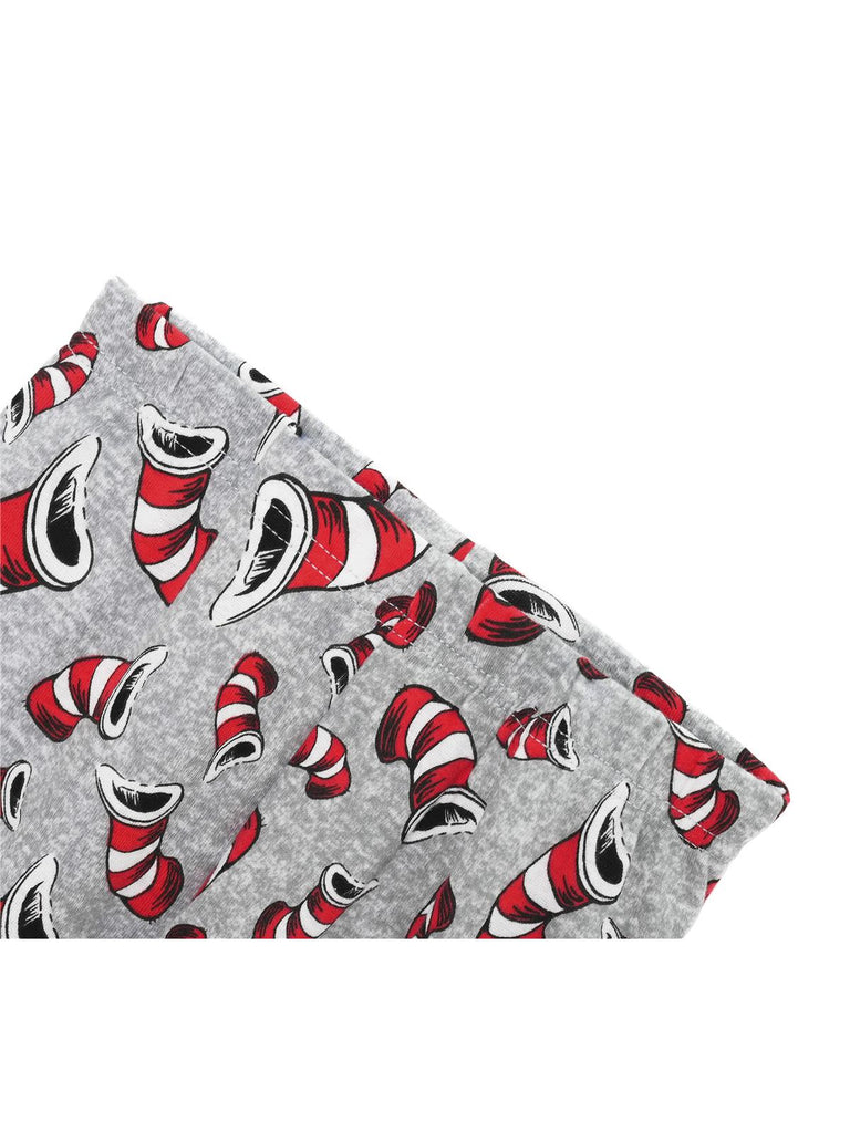 Dr. Seuss Cat In The Hat Kids' Pajamas, 2 Piece Sleep Set