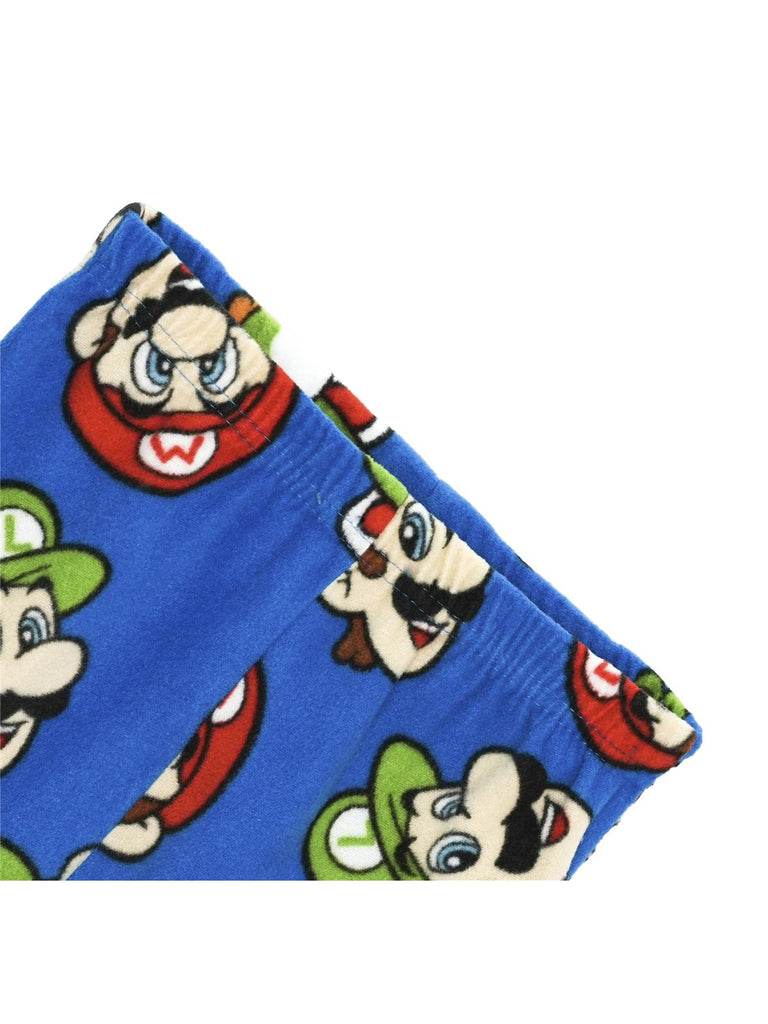 Super Mario Boys' 3 Piece Pajama With Socks