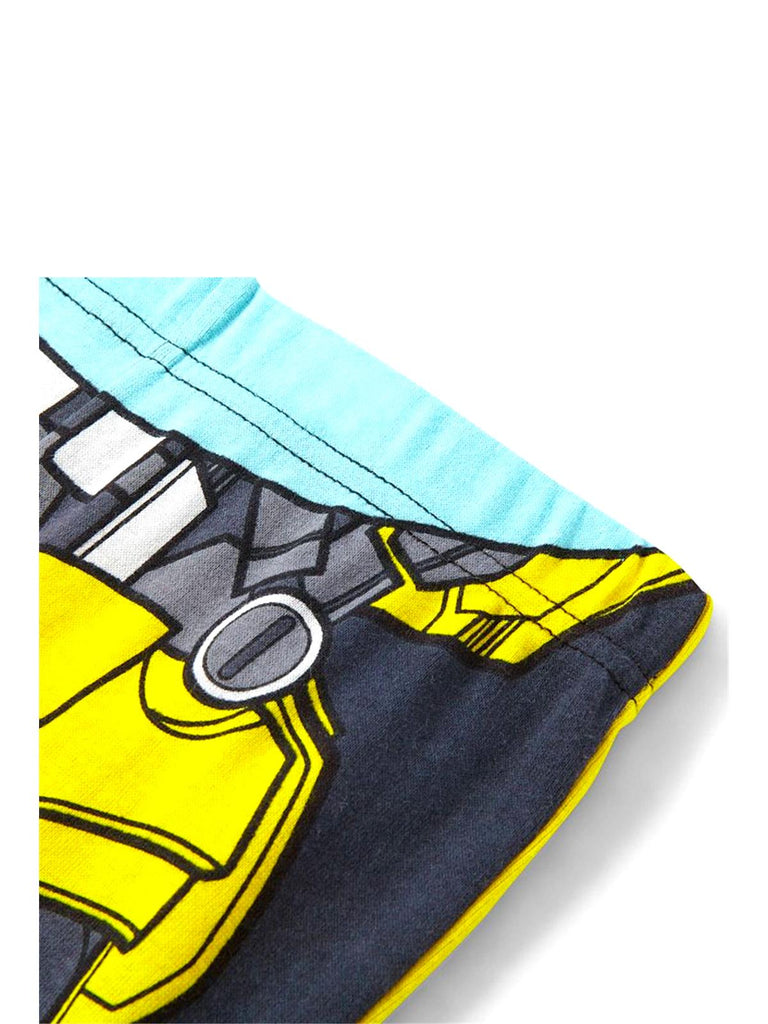 Transformers Boys' Cotton Pajama, 2 Piece Sleepwear Set, Bumblebee