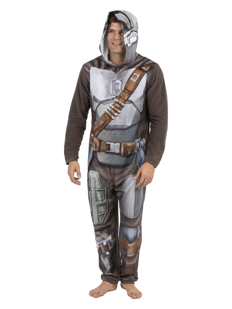 Star Wars Mandalorian Men's Onesie Pajama Costume