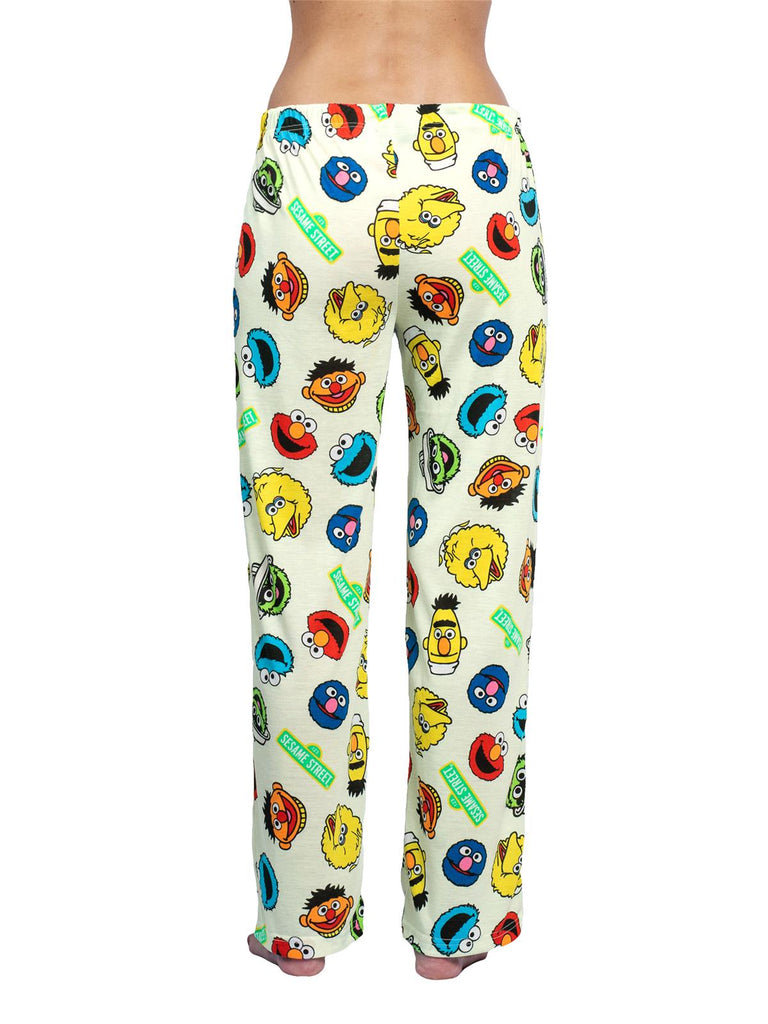 Sesame Street Women's Pajama Lounge Pants with Big Bird and Friends