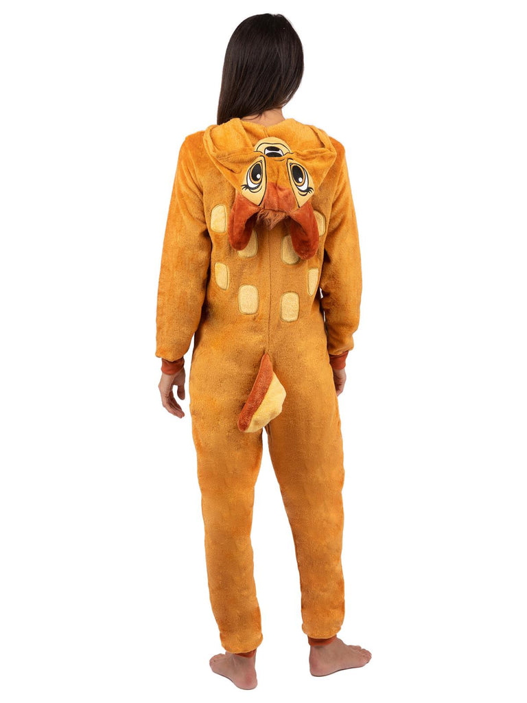 Disney Bambi Women's Onesie Pajama Costume