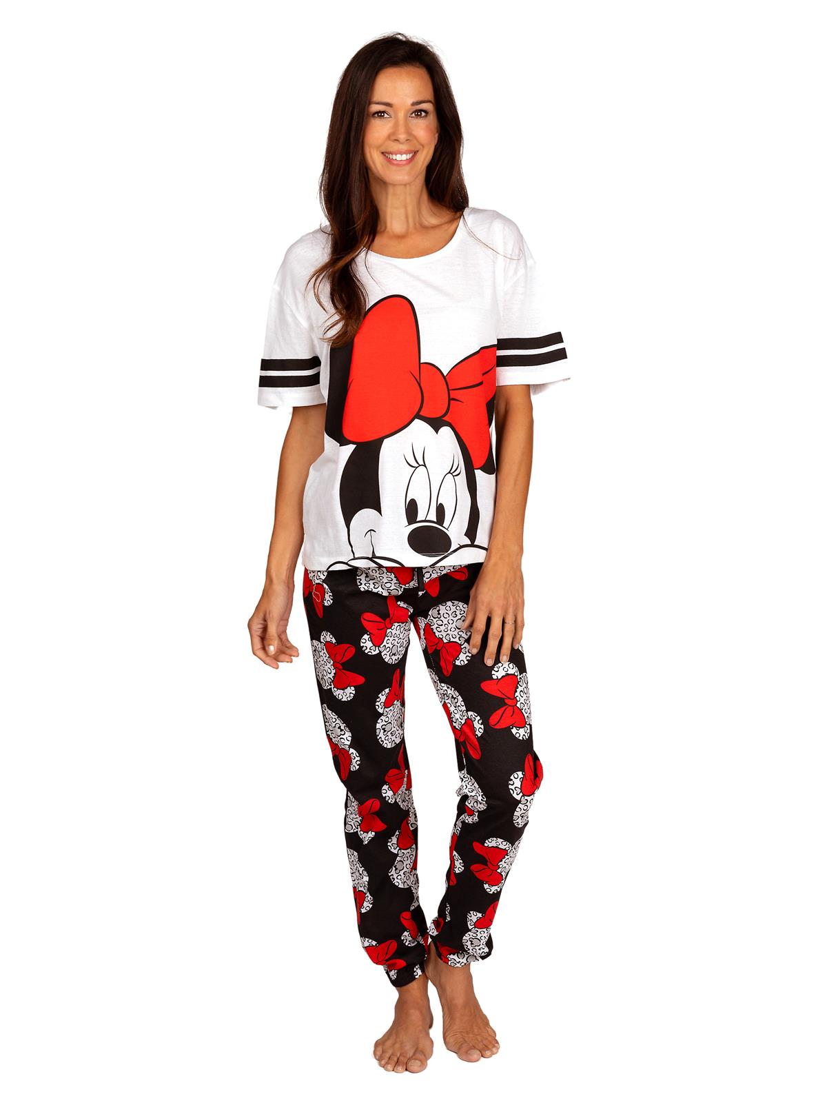Disney Minnie Mouse Women's 2 Piece Pajama Set Varsity Tee & Joggers –  Premium Apparel Shop